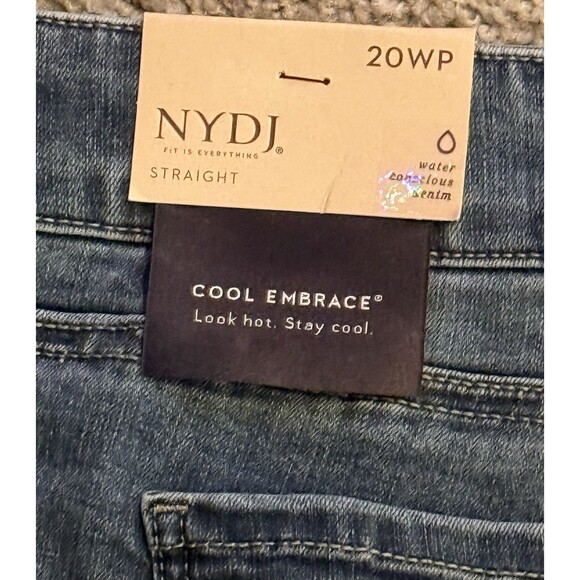 NYDJ Not Your Daughters Jeans Woman’s 20WP Plus Petite Marilyn Straight NWT - Picture 10 of 11